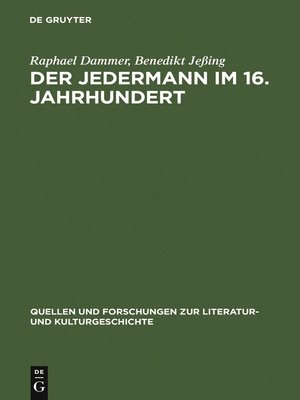 cover image of Der Jedermann im 16. Jahrhundert